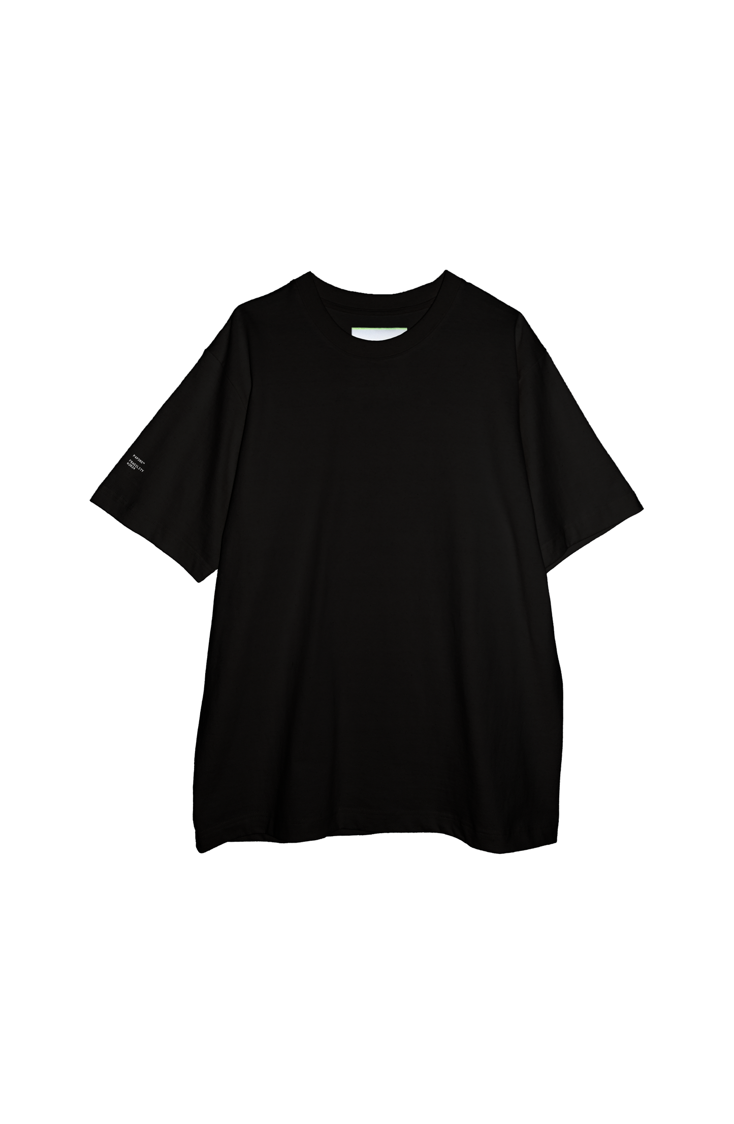 THE 'BROKEN' T-SHIRT IN BLACK