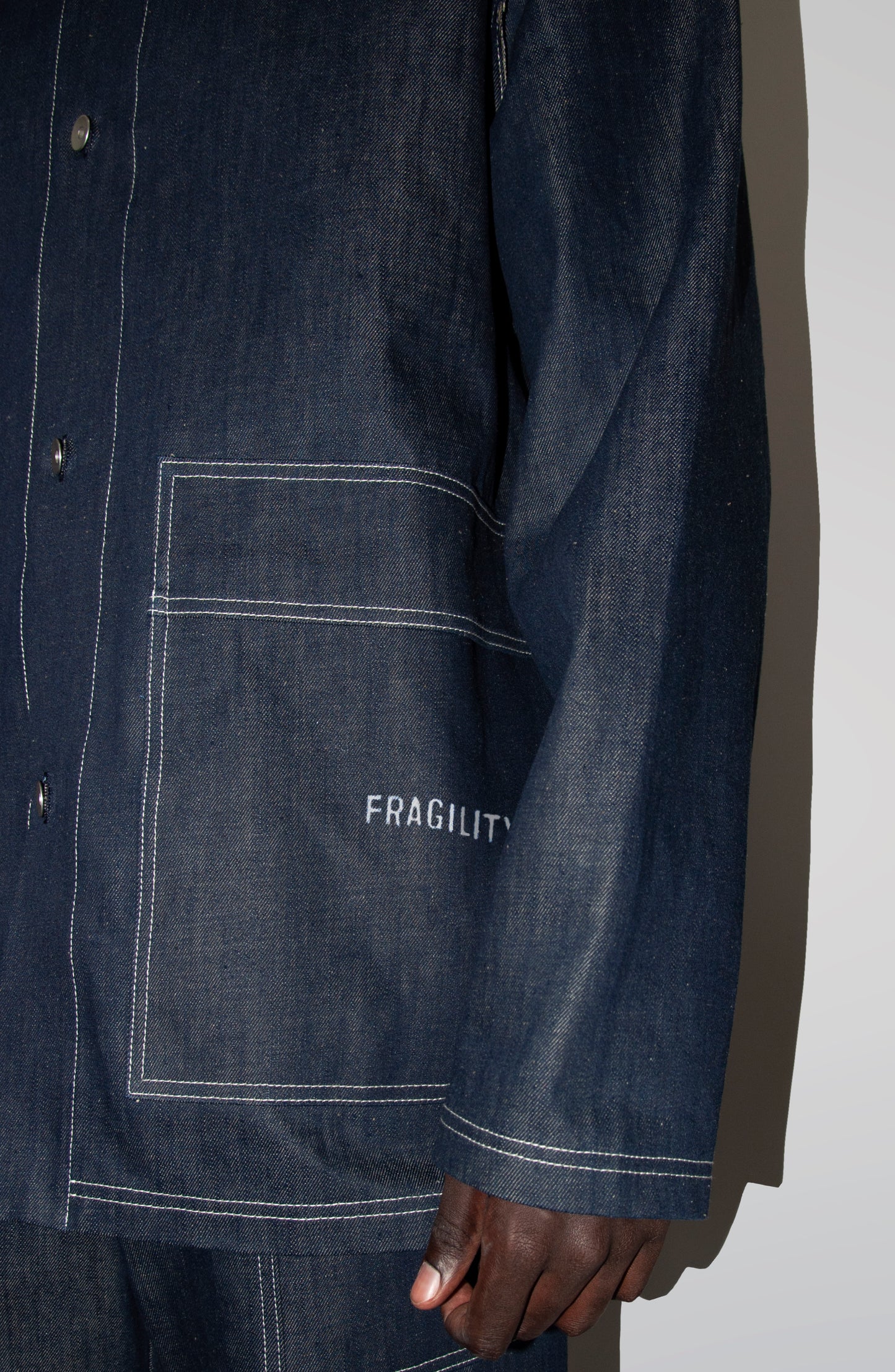 THE 'CRISAN' OVERSHIRT IN DENIM