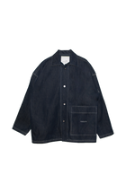 THE 'CRISAN' OVERSHIRT IN DENIM