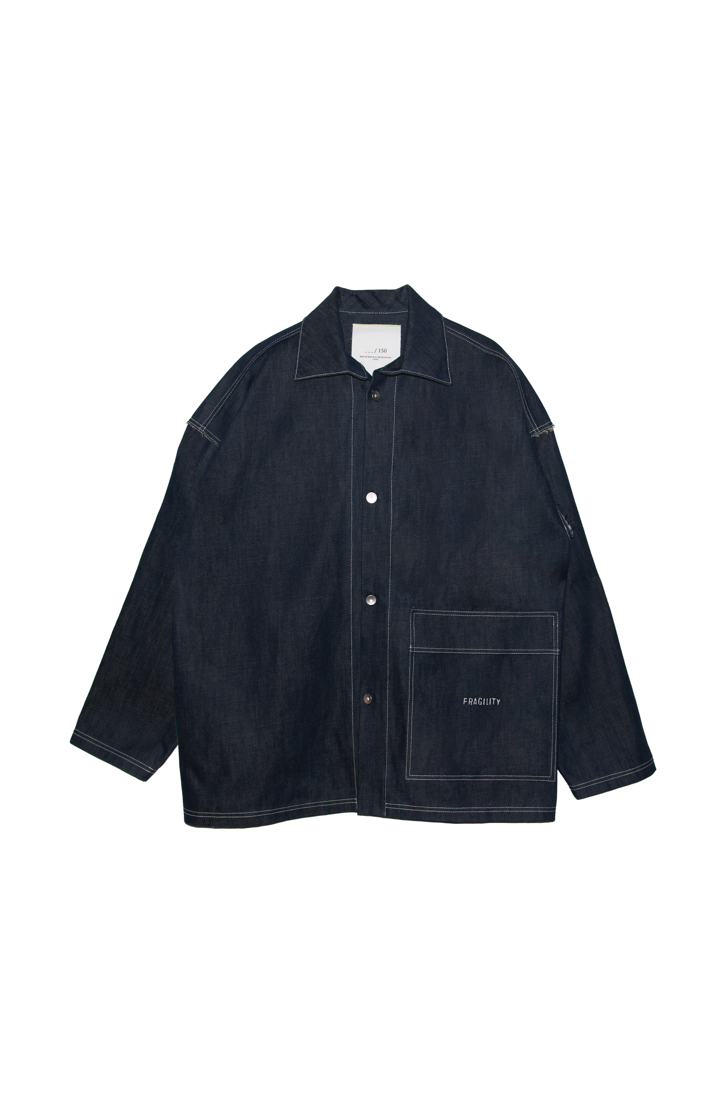 THE 'CRISAN' OVERSHIRT IN DENIM