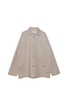 THE 'CRISAN' OVERSHIRT IN NATURAL