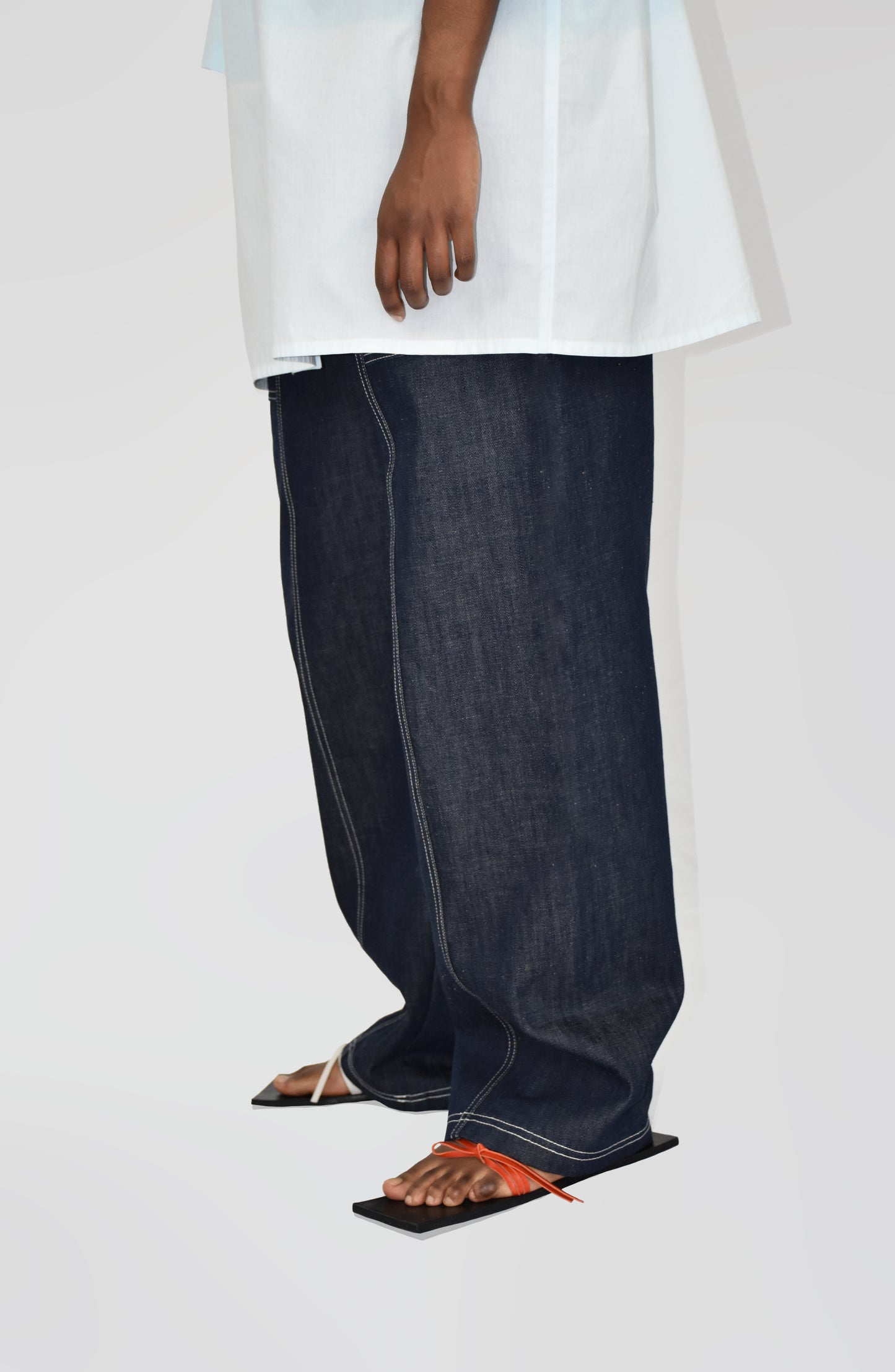 THE 'EASY' PANTS IN DENIM