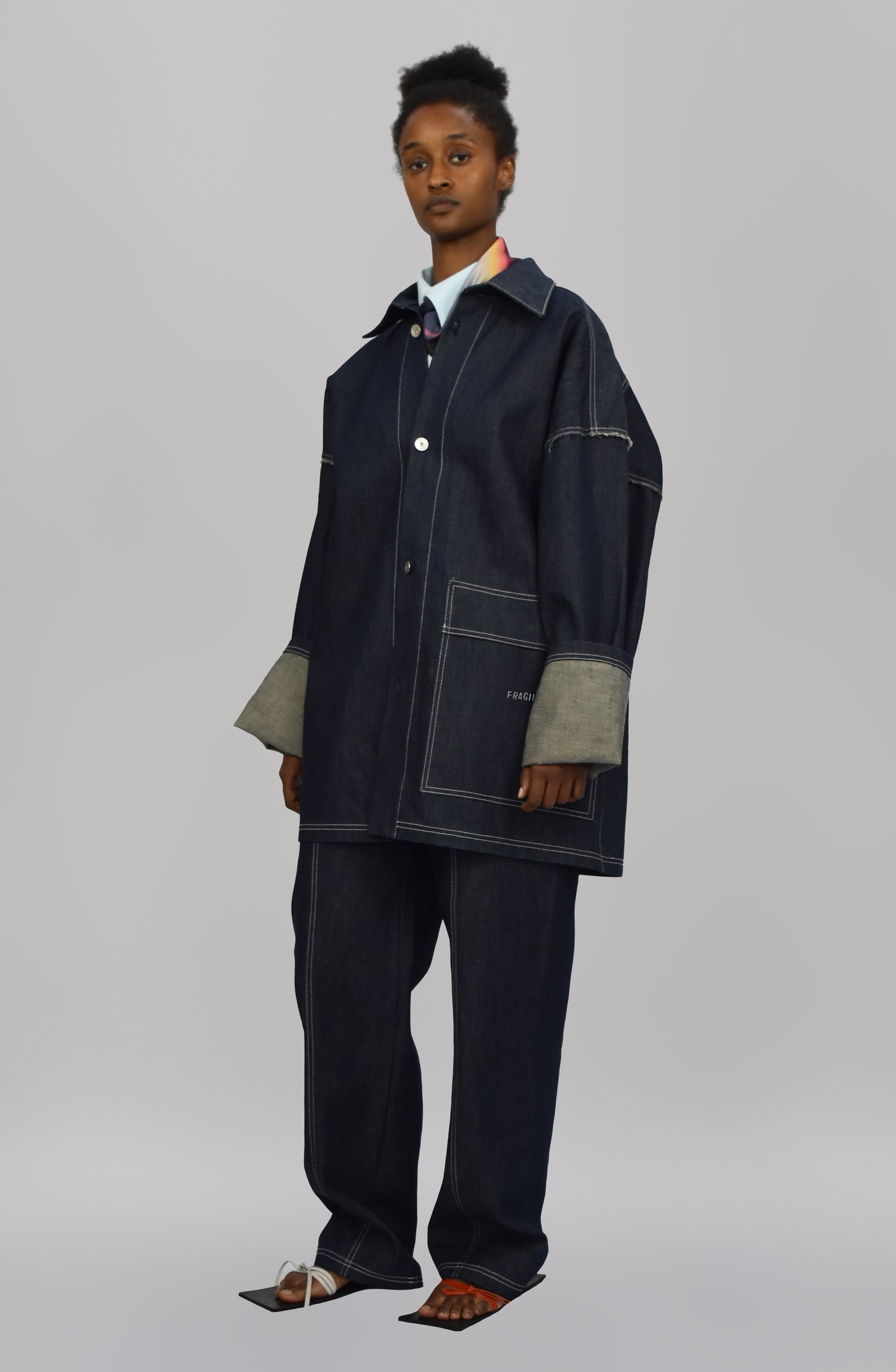 THE 'CRISAN' OVERSHIRT IN DENIM